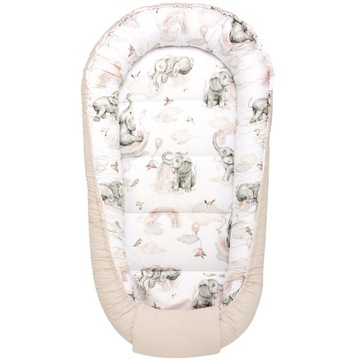 ХЛОПКОВЫЙ ДЕТСКИЙ КОМПЛЕКТ 5в1 XXL JUKKA COCOON