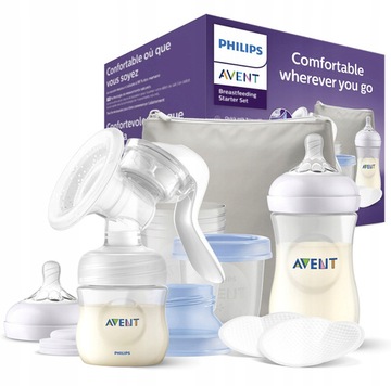 НАБОР AVENT: РУЧНАЯ ПОРТАТИВНАЯ ДОРОЖНАЯ ГРУДЬ SCF430/16 + АКСЕССУАРЫ ДЛЯ КОРПУСА
