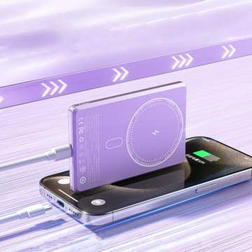 WEKOME Power Bank индукционный 5000 мАч
