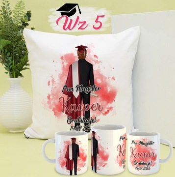 PODUSZKA KUBEK INŻYNIER OBRONA PRACY PREZENT Y4