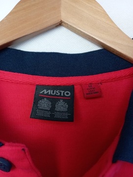 ATS polo MUSTO bawełna paski M