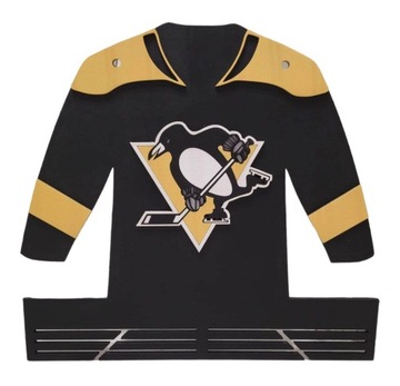 Drewniany wieszak na medale koszulka NHL hokej