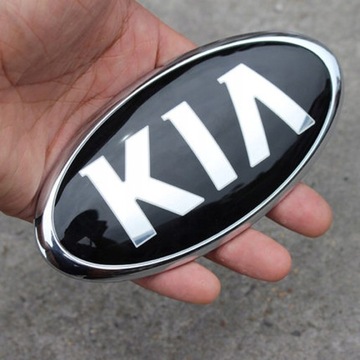 Значок KIA 15x7,5 см, эмблема с логотипом