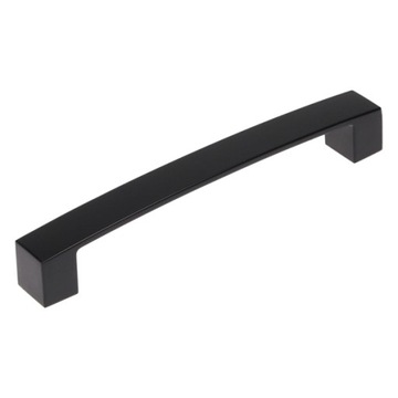 Uchwyt meblowy loft industrial czarny mat, 160mm