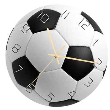 Zegar ścienny 3D Piłka nożna Sport Decor