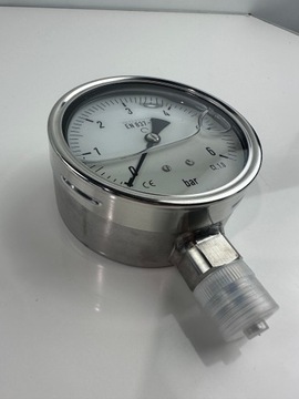 Manometr EN837-1 bar 316lSS - NOWY !!