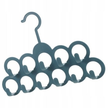 МНОГОФУНКЦИОНАЛЬНАЯ ВЕШАЛКА ДЛЯ ЗАВЯЗОК НА ПОЯСЕ ОРГАНИЗАТОР ДЛЯ ШАРФОВ 11 КРЮЧКОВ ДЛЯ СМЕСИ