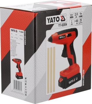 ГОРЯЧИЙ КЛЕЕВОЙ ПИСТОЛЕТ 18 В АККУМУЛЯТОРНЫЙ 11 мм