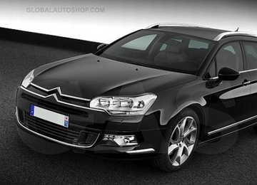 CITROEN C5 - CHROM LIŠTA MASKA CHRÓM MŘÍŽKY NÁRAZNÍKU TUNING
