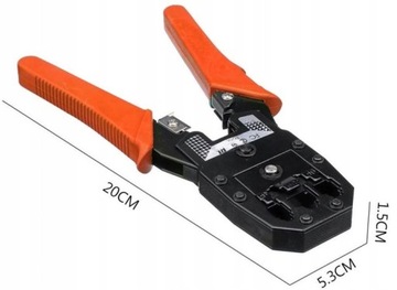 Щипцы для вилок и разъемов витого кабеля RJ45 25 штекеров RJ-45 для обжима