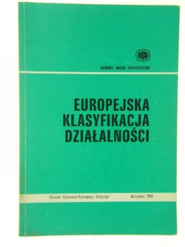 EUROPEJSKA KLASYFIKACJA DZIAŁALNOŚCI