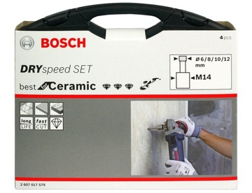 АЛМАЗНАЯ СВЕРЛА BOSCH 4 x для керамогранита и керамики