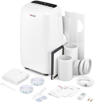 CICHY KLIMATYZATOR PRZENOŚNY WELLTEC ACN16 - 5w1 WiFi 4,7kW do 90m² + HEPA