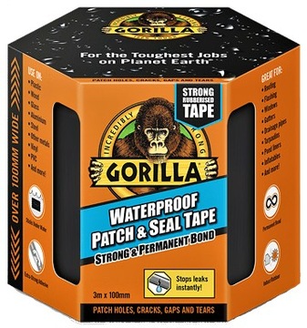 GORILLA WODOODPORNA TAŚMA SZEROKA ŁATKI DO BASENÓW