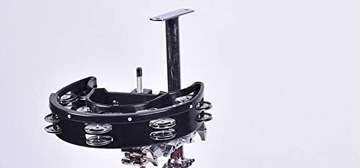 КОЛЬЦА ДЛЯ БАРАБАН-БУБАН-ПОЛУЛУННЫЕ КОЛЬЦА 1 ШТ. ЧЕРНЫЙ КОМОФИЯ