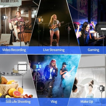 ОСВЕЩЕНИЕ ДЛЯ ФОТОГРАФИИ СВЕТОДИОДНЫЕ ЛАМПЫ 2 x РЕГУЛИРУЕМАЯ ЛАМПА EMART 2 x ШТАТИВ