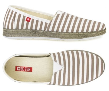 ESPADRYLE damskie BIG STAR wsuwane FF276029 38