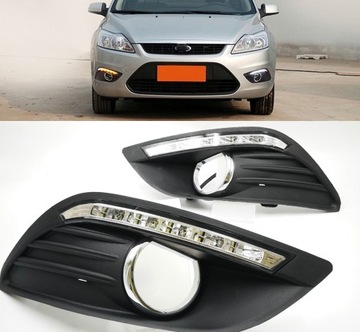 FORD FOCUS MK2 ФАРИ ЇЗДИ ДЕННОЇ СВІТЛОДІОД ДРЛ 