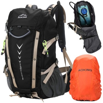 PLECAK TURYSTYCZNY 40l czarny - Idealny na twój górski trekking!