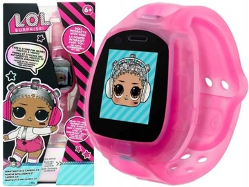 LOL ZEGAREK SMARTWATCH CAMERA 2.0 RÓŻOWY SELFIE