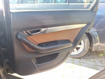 Сиденья, кожаный диван, боковины, Audi A6 C6 универсал