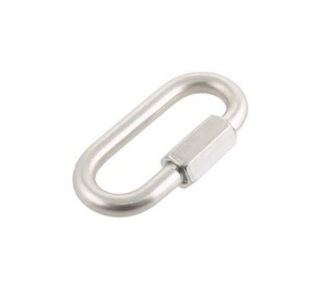 SUKI 3471250 Owal łącznik stalowy ocynk 4 mm