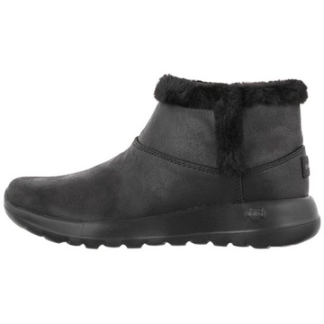 Buty Damskie Botki na Zimę Skechers 144013 Czarne