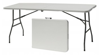 РАСШИРЯЕМЫЙ САДОВЫЙ СТОЛ, СКЛАДНОЙ, ТУРИСТИЧЕСКИЙ ПИТАНИЕ, БАНКЕТНЫЙ СТОЛ 180x74