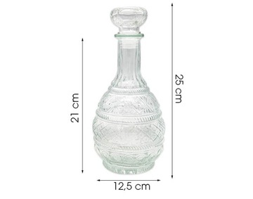 Karafka szklana 1l na wino wodę Whisky Nalewkę