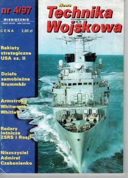 Technika Wojskowa 4/1997 Niszczyciel Admirał Czabanienko