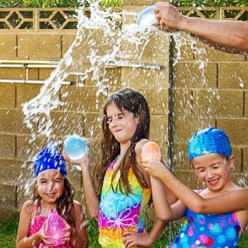 ВОДНЫЕ ШАРЫ ВОДЯНЫЕ БОМБЫ 400шт НАПОЛНИТЕЛЬНЫЙ НАСОС МЕГА НАБОР