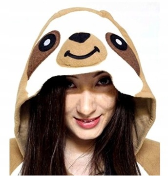4X КУРТКА-ПИЖАМА SLOTY ONESIE KIGURUMI