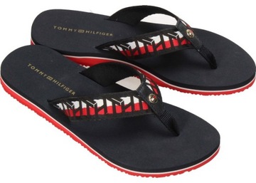 Tommy Hilfiger Japonki FW0FW04621 36 TH Webbing Flat Beach Sandal