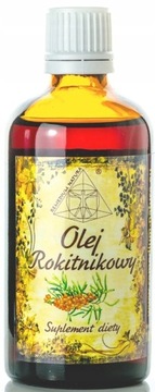 Olej Rokitnikowy, 100% Naturalny, 100 ml