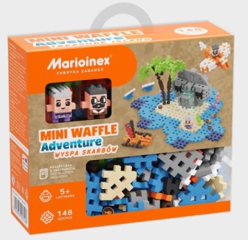 MARIOINEX KLOCKI 903148 MINI WAFLE WYSPA SKARBÓW