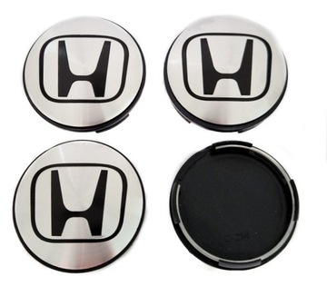 HONDA DEKIELKI KAPSLE ZNACZKI DO ALUFELG 59mm/55mm