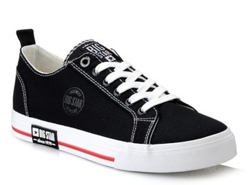 TRAMPKI BIG STAR FF174121 CZARNE MĘSKIE NISKIE 44
