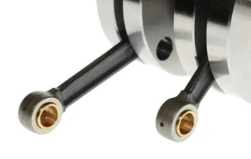 Wał korbowy Jawa 634 CZ 350 472 6V na tulejki z brązu sworznia tłoka 16 mm