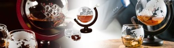 Графин для виски Globe Glasses Stones Со вкусом подарок папе НАБОР