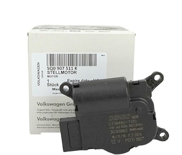 MOTOREK SEŘIZOVACÍ RADIÁTORU AUDI A3 8V Q2 5Q0907511K ORIGINÁLNÍ