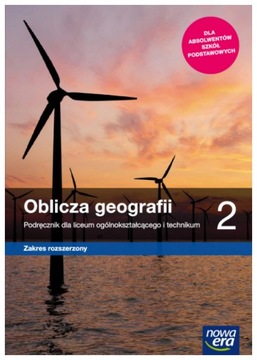Oblicza geografii 2 Podręcznik ZR Nowa Era 2020