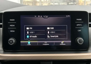 Skoda Scala Hatchback 1.5 TSI 150KM 2023 Skoda Scala Style Pakiet Comfort, ACC, Wirtualna Kabina, Podgrzewane fote, zdjęcie 32