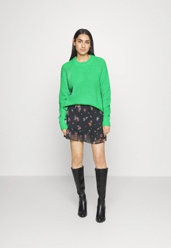 Vero Moda - Sweter pleciony zielony xxs / xs