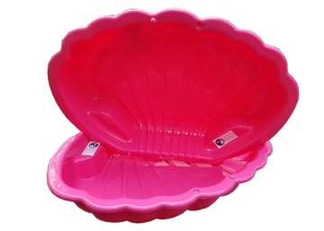 Песочница для бассейна SHELL 2в1, закрытая, 2 части