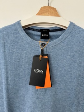 Hugo Boss koszulka z długim rękawem okrągły rozmiar S