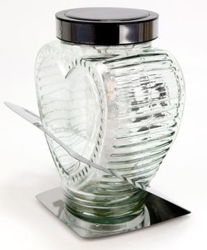 СОЛНЕЧНАЯ СЕРДЦЕ, металл и стекло, теплый светодиодный свет, 1000 дней.