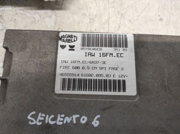 FIAT SEICENTO 97- 0.9 SADA STARTOVACÍ ŘÍZENÍ 46555914