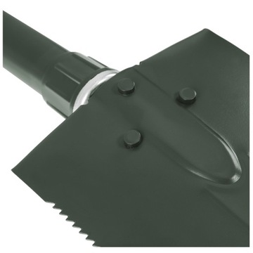 Складная военная лопата MFH Field Shovel с чехлом Pickaxe Saw +Free