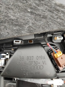 AUDI A7 4G8 ОБИВКА ПАНЕЛЬ ДВЕРИ ЛЕВАЯ ПЕРЕДНЯЯ EU