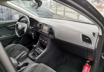 Seat Leon III Hatchback Facelifting 1.6 TDI 115KM 2017 Seat Leon Niski przebieg, LED, Polskory, NAVI, Android AUTO, 1.6 Diesel, zdjęcie 19